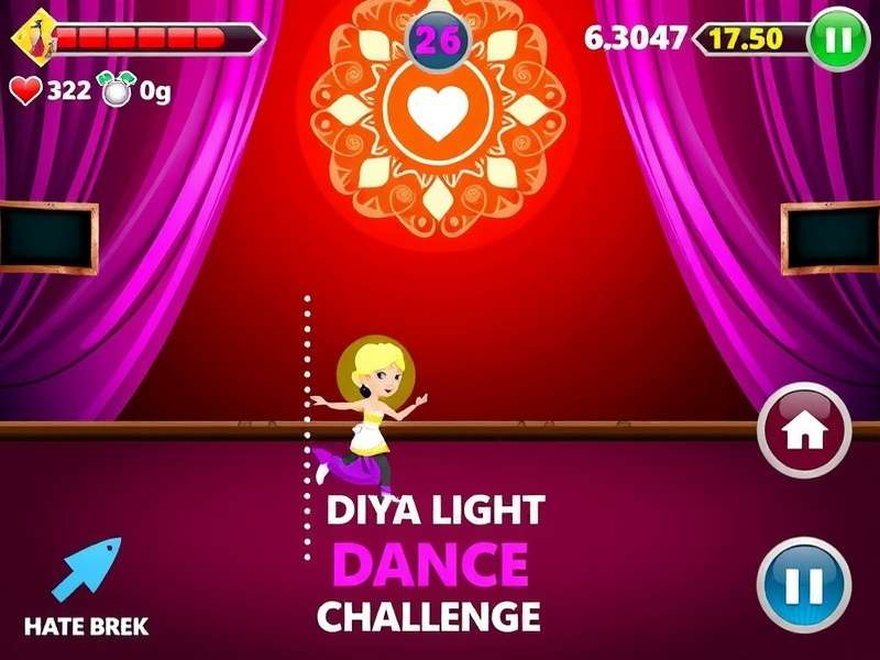 Diya Light Dance Challenge Gameplay Screenshot
